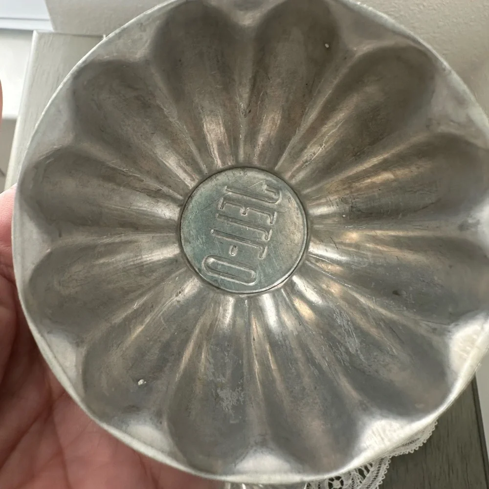 Vintage Aluminum JELL-O Individual Fluted Jello Molds Baking Tins Set Of 7